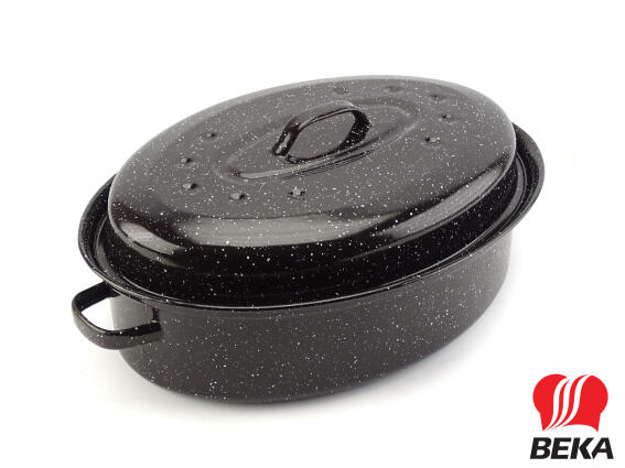 Cook-Shop Γάστρα Εμαγιέ 34cm. Roasty Cook