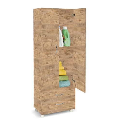 ARTELIBRE Ντουλάπι Πολλαπλών Χρήσεων DOLCE Φυσικό Μοριοσανίδα 60x32x175cm