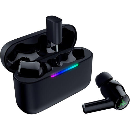 RAZER Hammerhead V3 HyperSpeed - Wireless ANC Gaming Earbuds - 2.4Ghz & Bluetooth - 40 Hours- IPX4