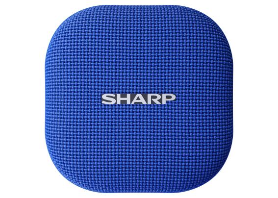 Sharp Αδιάβροχο Ηχείο Bluetooth 6W με Διάρκεια Μπαταρίας έως 13 ώρες GX-BT60BL Μαύρο