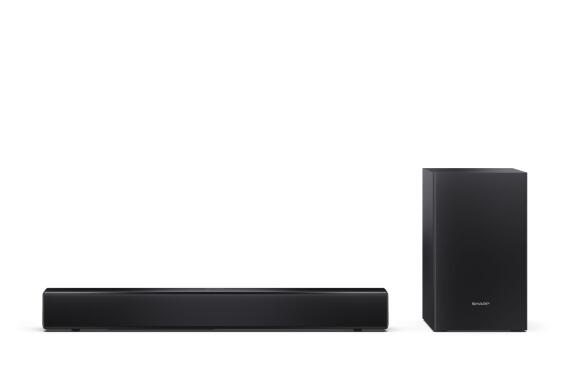 Sharp HT-SBW121 Soundbar 2.1 Bluetooth και HDMI 240W με Ασύρματο Subwoofer Μαύρο