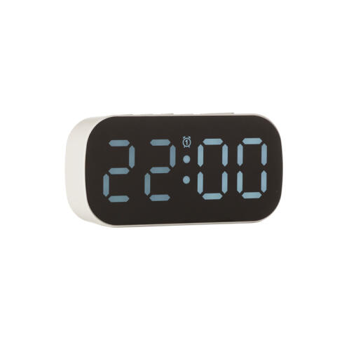 Osio OCA-3015W ξυπνητήρι με ένδειξη θερμοκρασίας και ημερομηνίας, Άσπρο