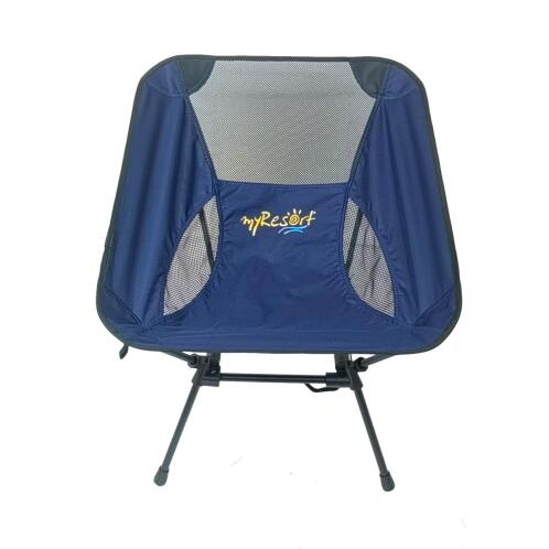 myResort Πολυθρόνα Αρθρωτή Μεταλλική Μπλε Polyester 600D