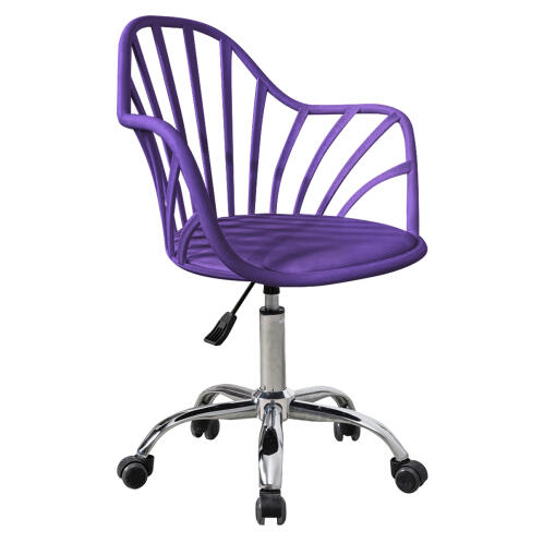 ARTELIBRE Καρέκλα Γραφείου SRI-LANKA Μοβ PP/PU 56.5x55.5x83cm