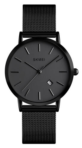 SKMEI γυναικείο ρολόι 1530BK με μεταλλικό μπρασελέ 33mm 3 ATM μαύρο