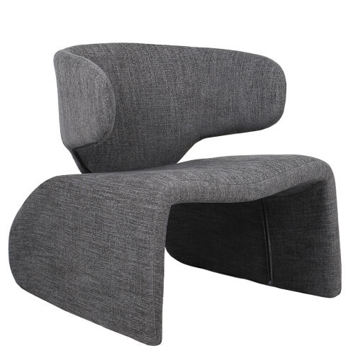 ARTELIBRE Πολυθρόνα HIMALIA Γκρι Ύφασμα/Μέταλλο/Ξύλο 73x78x75cm