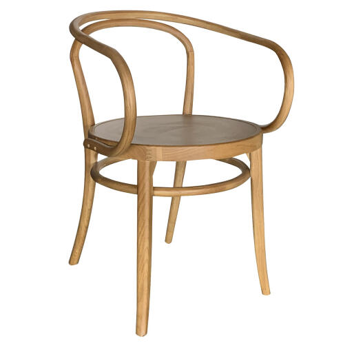 ARTELIBRE Καρέκλα Επαγγελματική PANDORA Φυσικό Ξύλο 48x48x88cm
