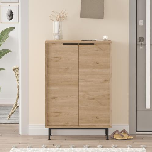 ARTELIBRE Παπουτσοθήκη BUTE Φυσικό Μοριοσανίδα/Μελαμίνη 105.6x35.5x72cm