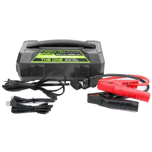 Lokithor Εκκινητής Μπαταριών Αυτοκινήτου Φορτιστής Διαγνωστικό Powerbank Φακός Led 5-Σε-1 12V 4250A