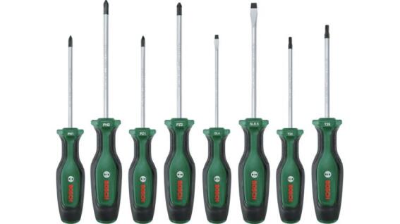 Bosch Σετ Κατσαβιδιών 8 Τεμαχίων