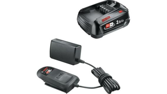 Bosch Σετ με Φορτιστή AL 18V-20 & Μπαταρία 2,5 Ah(2,0 Ah + AL18V-20)