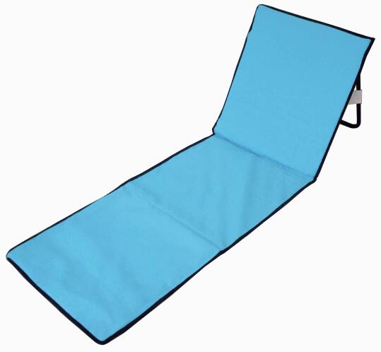 Campus Ξαπλώστρα Μεταλλική Άμμου Πτυσσόμενη Γαλάζια 165-6975-5