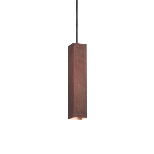 Ideal Lux Κρεμαστό Φωτιστικό Οροφής Μονόφωτο SKY SP1 CORTEN 170596