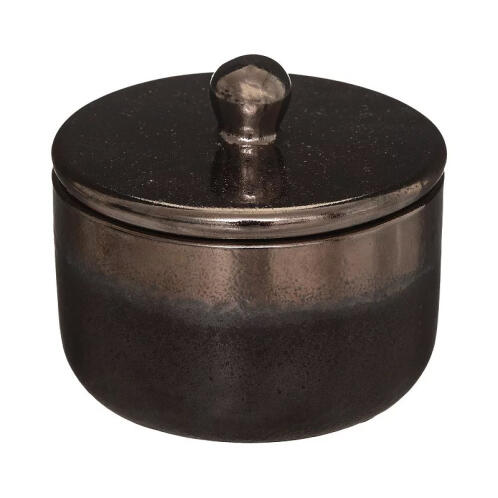 Atmosphera Διακοσμητικό Κεραμικό Δοχείο με Καπάκι 12 x 12 x 10 cm  173427