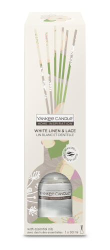 Yankee Candle HI Αρωματικά στικς White Linen 90ml - 1745727E