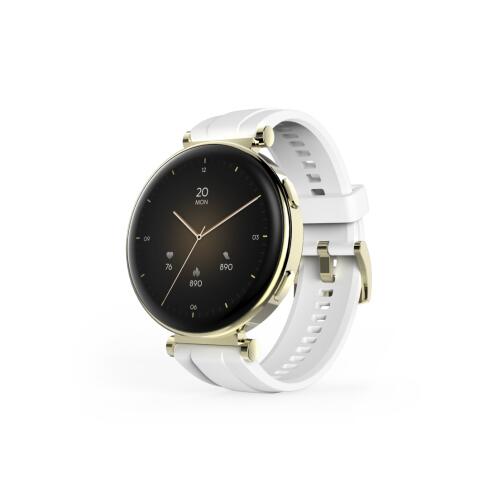 Hama Fit Watch "7000" Smartwatch 43 mm με AMOLED & Λειτουργία Κλήσης, Χρυσό