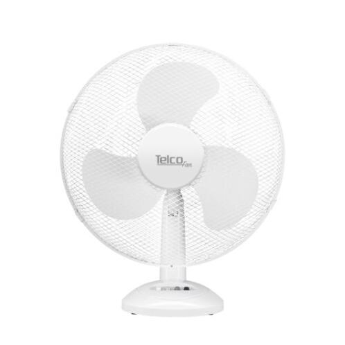 Telco Ανεμιστήρας Επιτραπέζιος με 3 Φτερά 40εκ Λευκός