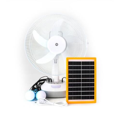 DP ΑΝΕΜΙΣΤΗΡΑΣ ΗΛΙΑΚΟΣ ΕΠΙΤΡΑΠΕΖΙΟΣ 16'' 20W ΜΕ ΣΥΣΤΗΜΑ ΦΩΤΙΣΜΟΥ DP-F110AT