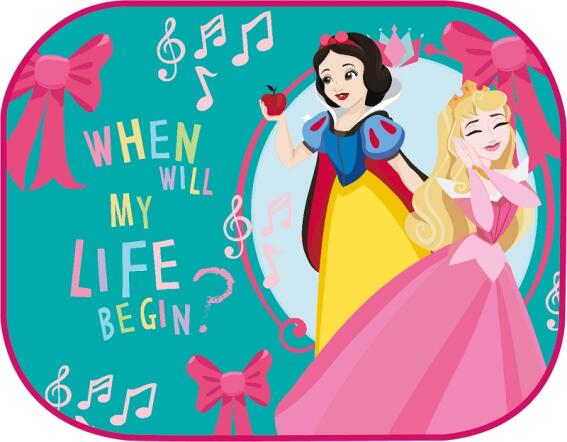 ΗΛΙΟΠΡΟΣΤΑΣΙΕΣ ΠΛΑΙΝΕΣ PRINCESS ΜΕ ΒΕΝΤΟΥΖΑ 44x35cm AMIO - 2 Τεμ.