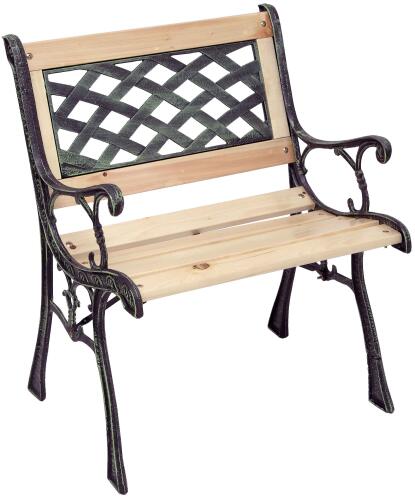 Velco Παγκάκι Εξωτερικού Χώρου Μαντεμένιο 59x54x74cm