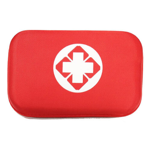 Auto Gs Φαρμακείο Μεγάλο Κόκκινο Α' Βοηθειών Με 15 Είδη