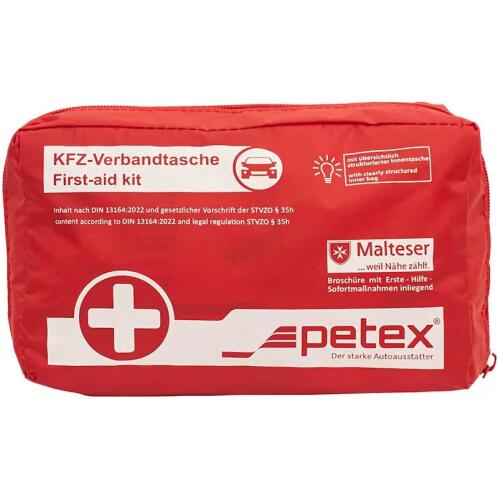 Petex Φαρμακείο Πρώτων Βοηθειών Με Πιστοποίηση Din 13164:2022