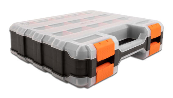 DELOCK ταμπακιέρα 18417 34 θέσεων διπλή 320x270x80mm πλαστική μαύρη