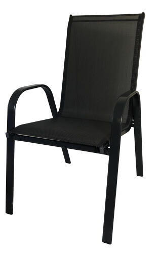myResort Καρέκλα Μεταλλική Κήπου, Σκούρο Γκρι
