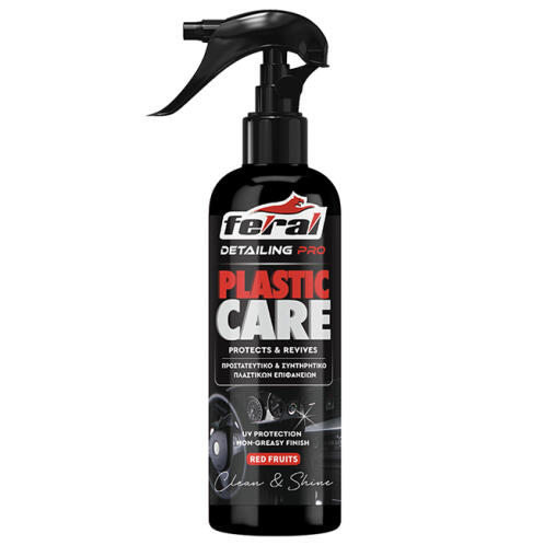 Feral Detailing Pro Γυαλιστικό Και Συντηρητικό Γαλάκτωμα Πλαστικών Red Fruits 500ml