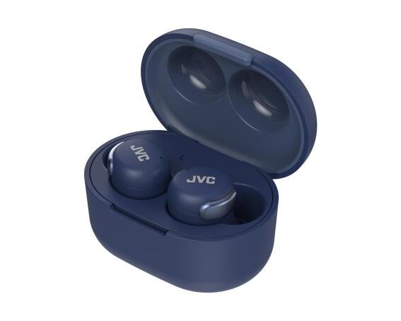 JVC Ακουστικά In-ear Bluetooth Handsfree με Θήκη Φόρτισης HA-A30T Μπλε