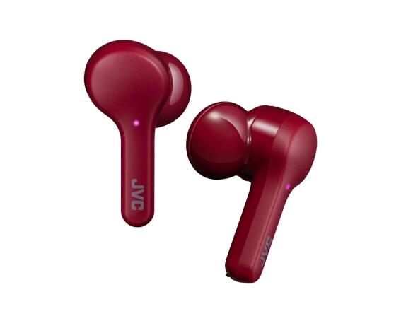 JVC Ακουστικά In-ear Bluetooth Handsfree με Θήκη Φόρτισης HA-A8T Κόκκινα