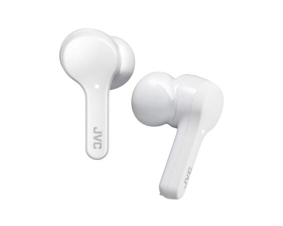 JVC In-ear Bluetooth Handsfree Ακουστικά με Θήκη Φόρτισης HA-A8T Λευκά