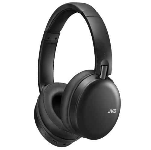 JVC Ασύρματα/Ενσύρματα On Ear Ακουστικά HAS91NBU ΜΑΥΡΟ