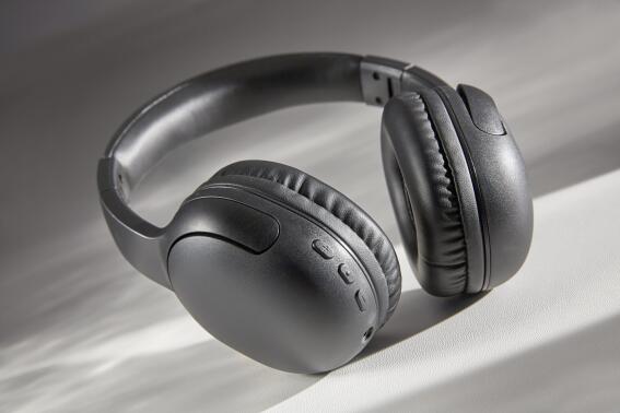 JVC Gumy Band Wireless On-Ear Headphones Black HA-SG20BTB