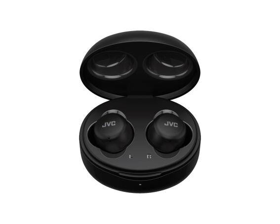 JVC ΑΚΟΥΣΤΙΚΑ GUMY TRUE WIRELESS BT EARBUDS HA-A5T-BΝ ΜΑΥΡΟ