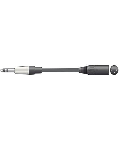 CITRONIC S6J-XM150 CLASSIC AUDIO LEADS 6,3mm TRS JACK PLUG -XLR MALE 1.5m