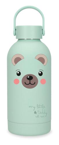 Roll Road Παγούρι ανοξείδωτο παιδικό Enjoy Bear Mint