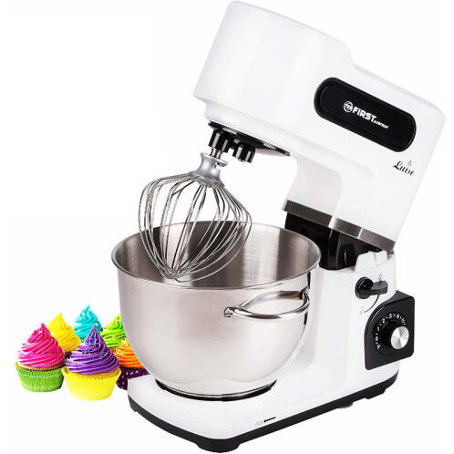 First Austria Κουζινομηχανή 1500W με Ανοξείδωτο Κάδο 5lt FA-5259-4 6 Ταχύτητες και 3 Εξαρτήματα