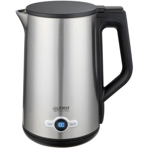 First Austria Βραστήρας με 7 Επίπεδα Θερμοκρασίας 1.7 L 2200W FA-5407-5 Inox