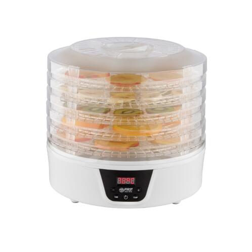 First Austria Ψηφιακός Αποξηραντής Τροφίμων 5 Επιπέδων 380W FA-5126-8