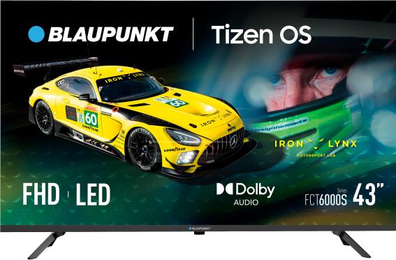 Blaupunkt 43FCT6000 Smart Τηλεόραση Tizen OS 43" Full HD LED