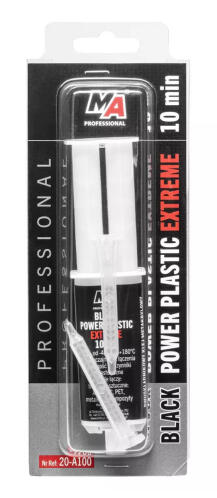 MA PROFESSIONAL κόλλα 2 στοιχείων 20-A100 για πλαστικά 25ml μαύρη