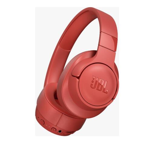JBL Tune 750BTNC, Over-ear Bluetooth Headphones, Active Noise Cancelling, Multipoint (Coral)