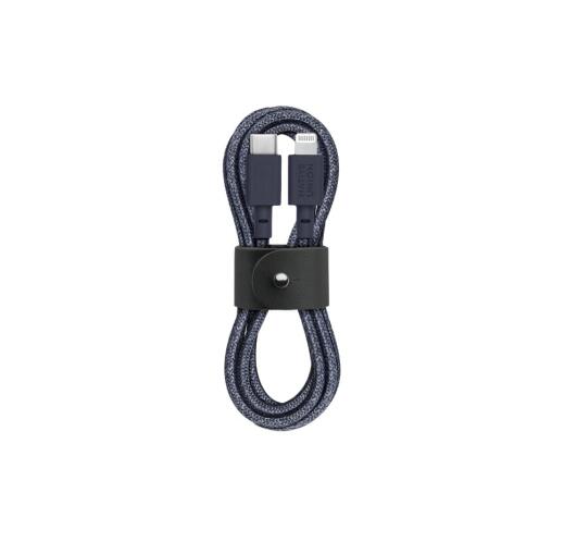 Native Union Belt Cable USB C to Lightning 1.2M Indigo
