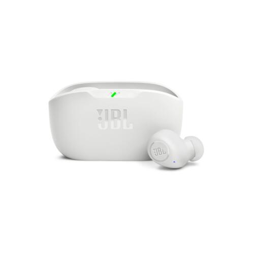 JBL Wave Buds Bluetooth Handsfree Ακουστικά με Θήκη Φόρτισης IP54 Μαύρα