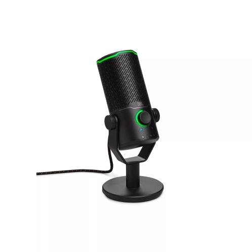 JBL Quantum Stream Studio, Triple Condenser Microphone, USB-C, DRC, RGB VU Meter, (Black)