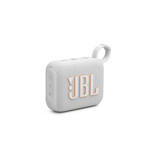 JBL Φορητό Ηχείο Αδιάβροχο Bluetooth 4.2W Go 4 Λευκό