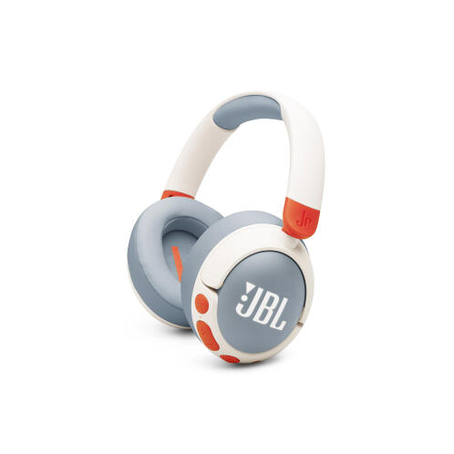 JBL Junior 470NC, Over-Ear Bluetooth Kids Headphones, ANC, Safe Sound, (White)