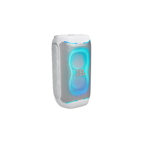 JBL Partybox 130, Portable BT Party Speaker, IPX4, Lightshow, Foldable Handle (White)