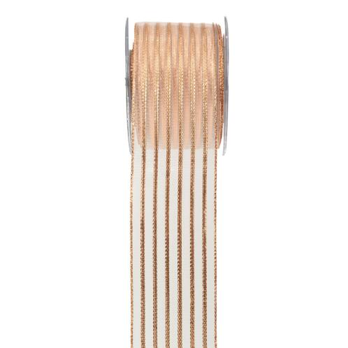 ΚΟΡΔ.ORION 6.3cmX9m ΡΟΖ ΧΡΥΣΟ